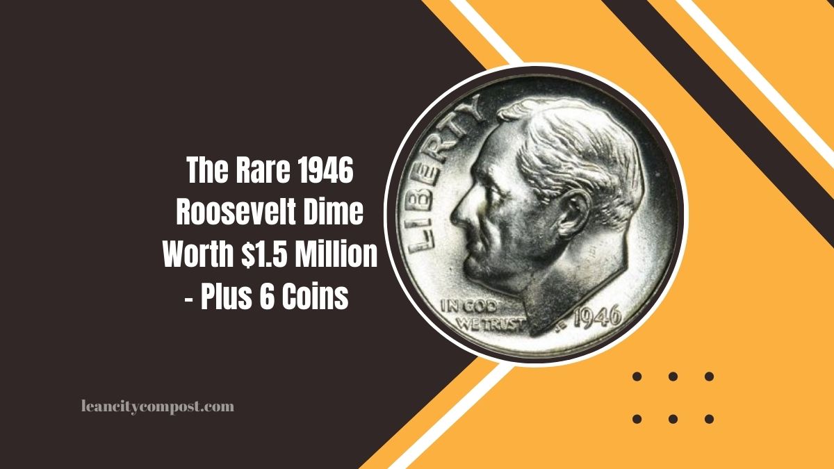 The Rare 1946 Roosevelt Dime Worth $1.5 Million – Plus 6 Coins You Could Be Holding Right Now