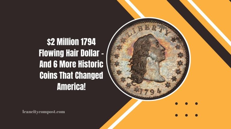 The $2 Million 1794 Flowing Hair Dollar – And 6 More Historic Coins That Changed America!