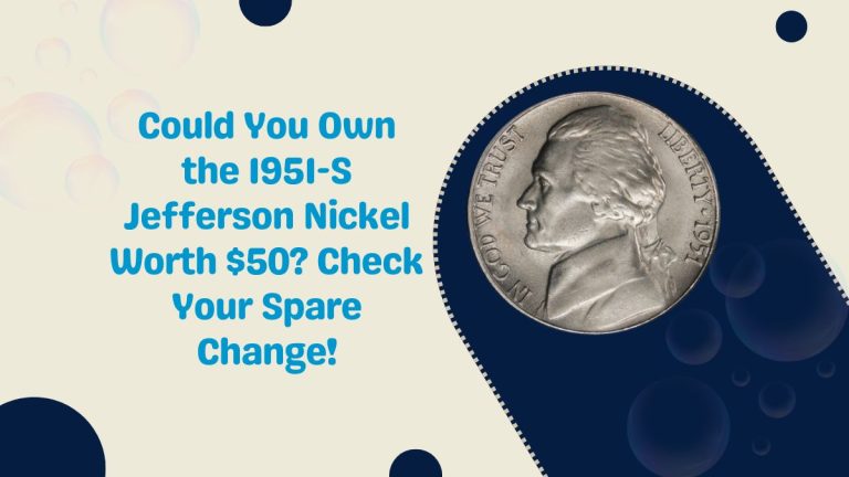 Could You Own the 1951-S Jefferson Nickel Worth $50? Check Your Spare Change!